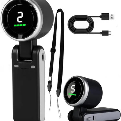 Portable Turbo Handheld Fan 5 Speeds
