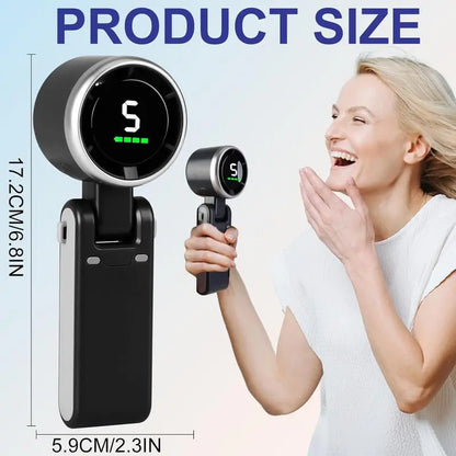 Portable Turbo Handheld Fan 5 Speeds